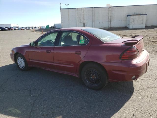 1G2NE52E25M251880 - 2005 PONTIAC GRAND AM SE BURGUNDY photo 2