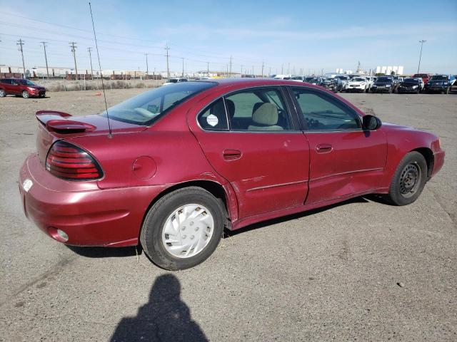 1G2NE52E25M251880 - 2005 PONTIAC GRAND AM SE BURGUNDY photo 3