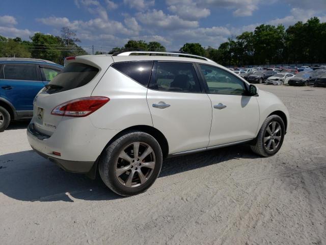 JN8AZ1MU4CW100458 - 2012 NISSAN MURANO S WHITE photo 3