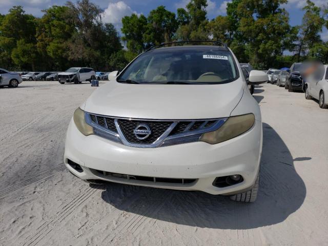 JN8AZ1MU4CW100458 - 2012 NISSAN MURANO S WHITE photo 5