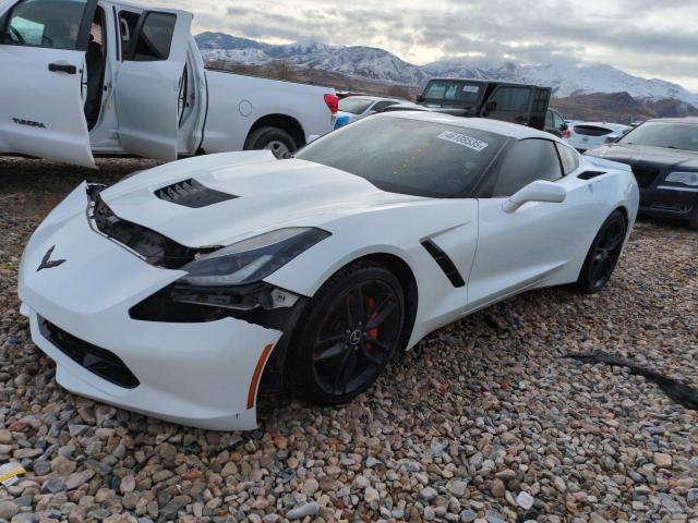 1G1YB2D72F5114859 - 2015 CHEVROLET CORVETTE STINGRAY 1LT WHITE photo 1