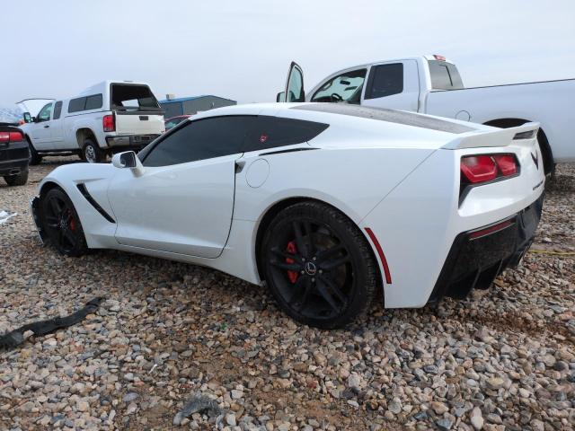 1G1YB2D72F5114859 - 2015 CHEVROLET CORVETTE STINGRAY 1LT WHITE photo 2