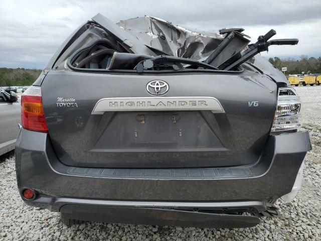 JTEDS41A192092565 - 2009 TOYOTA HIGHLANDER GRAY photo 6