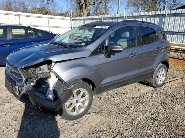 MAJ3P1TE9JC188724 - 2018 FORD ECOSPORT SE GRAY photo 1