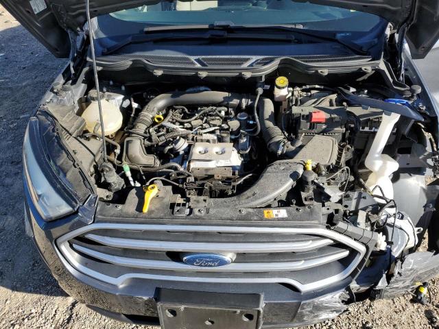 MAJ3P1TE9JC188724 - 2018 FORD ECOSPORT SE GRAY photo 11