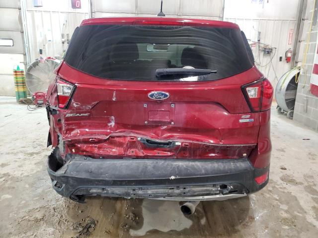 1FMCU9GD8KUC04230 - 2019 FORD ESCAPE SE MAROON photo 6