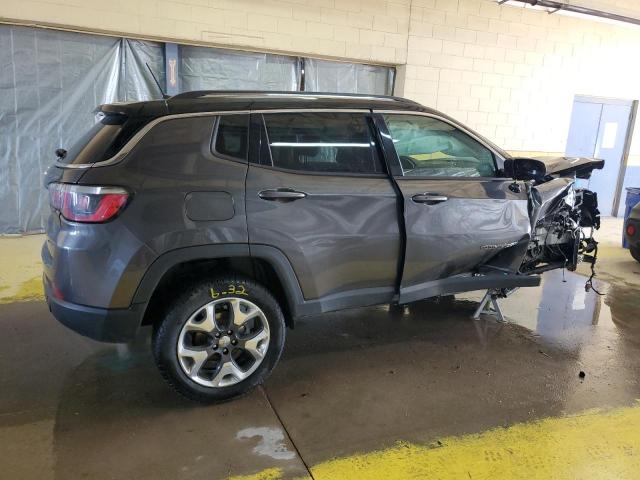 3C4NJDCB1JT399240 - 2018 JEEP COMPASS LIMITED GRAY photo 3