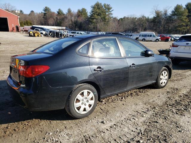 KMHDU46D98U476982 - 2008 HYUNDAI ELANTRA GLS BLACK photo 3