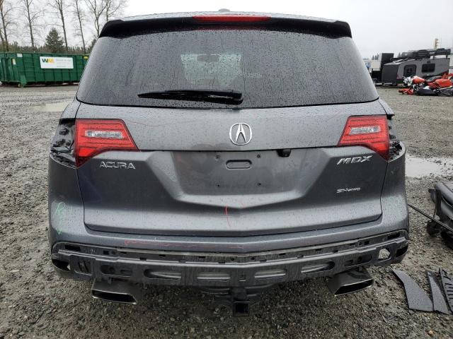 2HNYD2H68BH536599 - 2011 ACURA MDX TECHNOLOGY 银色 照片 6