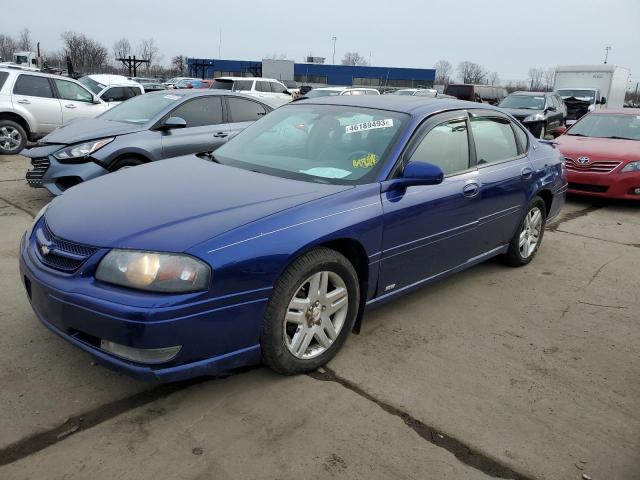 2G1WP521959228755 - 2005 CHEVROLET IMPALA SS BLUE photo 1