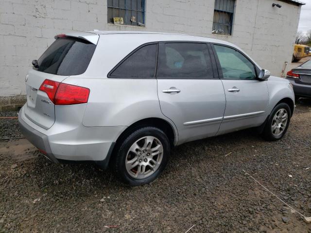 2HNYD28307H505344 - 2007 ACURA MDX TECHNOLOGY SILVER photo 3