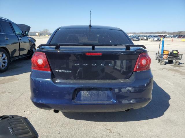 1B3BD1FG0BN516969 - 2011 DODGE AVENGER MAINSTREET BLUE photo 6