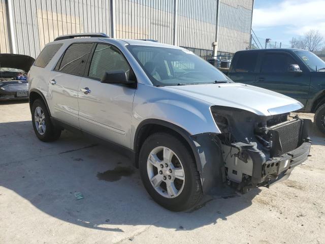 1GKLVLED0AJ102524 - 2010 GMC ACADIA SLE SILVER photo 4