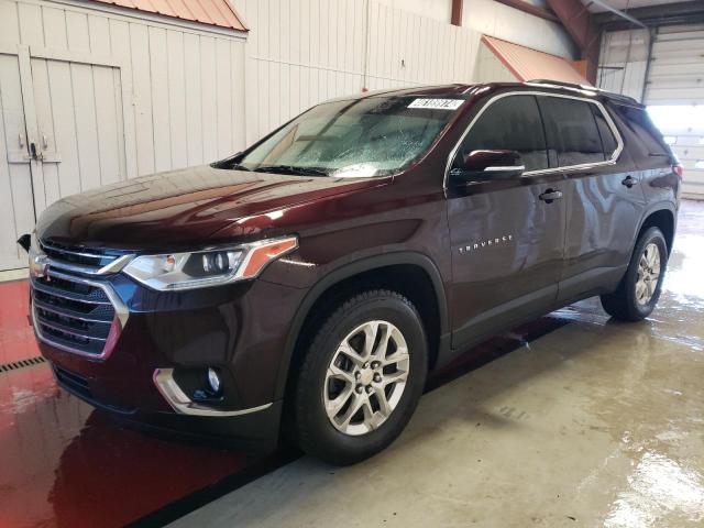 1GNERGKW7LJ207013 - 2020 CHEVROLET TRAVERSE LT BURGUNDY photo 1