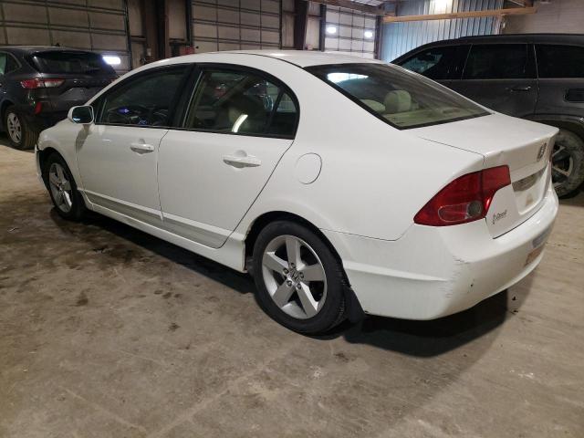 1HGFA16816L143705 - 2006 HONDA CIVIC EX WHITE photo 2