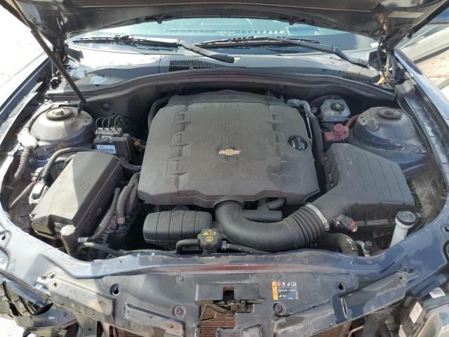 2G1FC1E39E9322698 - 2014 CHEVROLET CAMARO LT BLUE photo 11