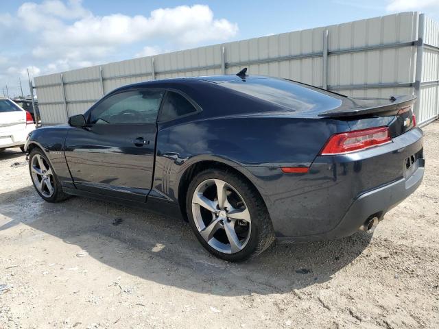 2G1FC1E39E9322698 - 2014 CHEVROLET CAMARO LT BLUE photo 2