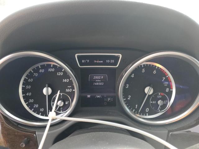 4JGDA5HB4DA120641 - 2013 MERCEDES-BENZ ML 350 4MATIC WHITE photo 9