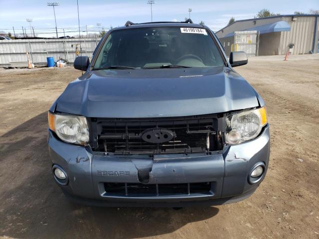 1FMCU0DG9AKA62765 - 2010 FORD ESCAPE XLT BLUE photo 5