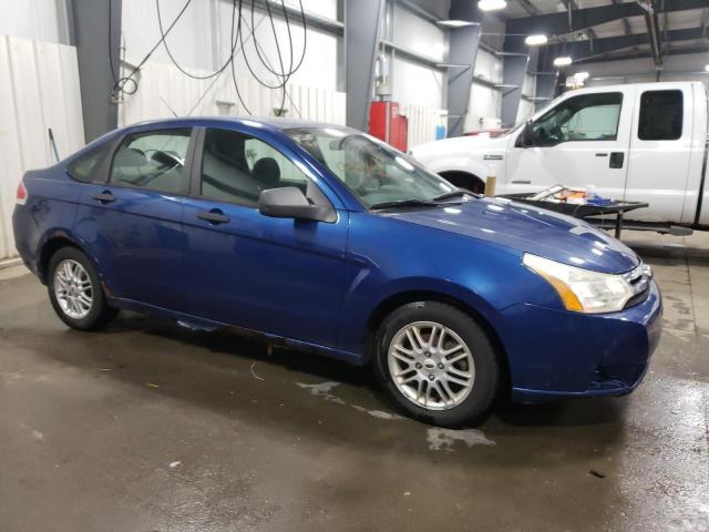 1FAHP35N89W210558 - 2009 FORD FOCUS SE BLUE photo 4