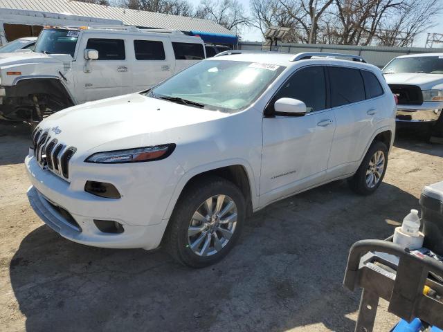 1C4PJMJS9GW344131 - 2016 JEEP CHEROKEE OVERLAND WHITE photo 1