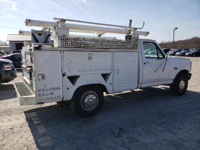 1FDHF25HXVEB55723 - 1997 FORD F250 WHITE photo 3