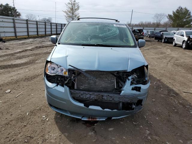 2A4RR5D15AR136817 - 2010 CHRYSLER TOWN & COU TOURING ტალღისფერი ფოტო 5