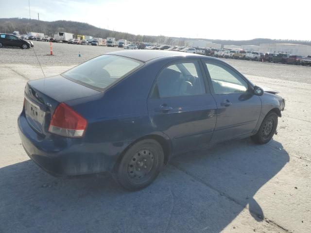 KNAFE122685577899 - 2008 KIA SPECTRA EX BLUE photo 3