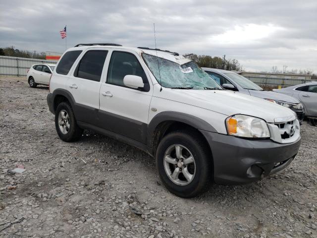 4F2CZ06195KM39910 - 2005 MAZDA TRIBUTE S WHITE photo 4