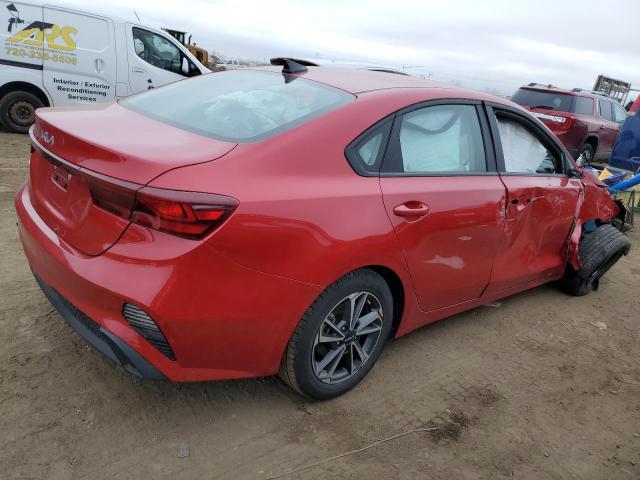 3KPF24AD3PE610649 - 2023 KIA FORTE LX RED photo 3