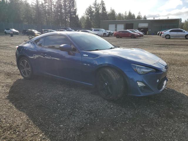 JF1ZNAA19D1717489 - 2013 TOYOTA SCION FR-S BLUE photo 4