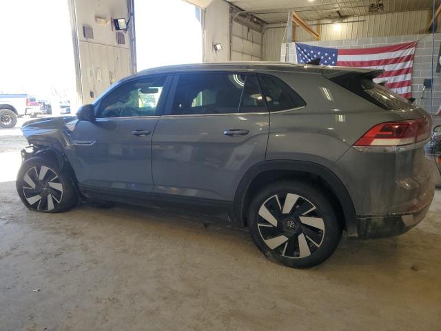 1V2HE2CA3RC209019 - 2024 VOLKSWAGEN ATLAS CROS SE Մոխրագույն լուսանկար 2