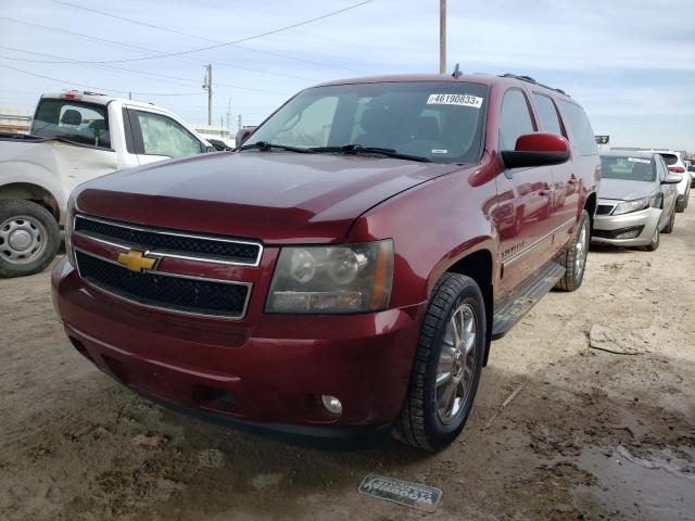 1GNSCJE03BR136983 - 2011 CHEVROLET SUBURBAN C1500 LT RED photo 1