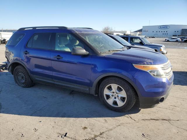 1FM5K7B84DGA16531 - 2013 FORD EXPLORER BLUE photo 4