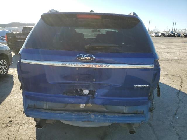 1FM5K7B84DGA16531 - 2013 FORD EXPLORER BLUE photo 6