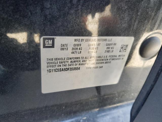 1G11C5SA8DF350664 - 2013 CHEVROLET MALIBU 1LT 黑色 照片 13