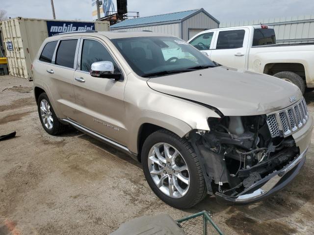 1C4RJEJG7FC688440 - 2015 JEEP GRAND CHER SUMMIT ოქროსფერი ფოტო 4