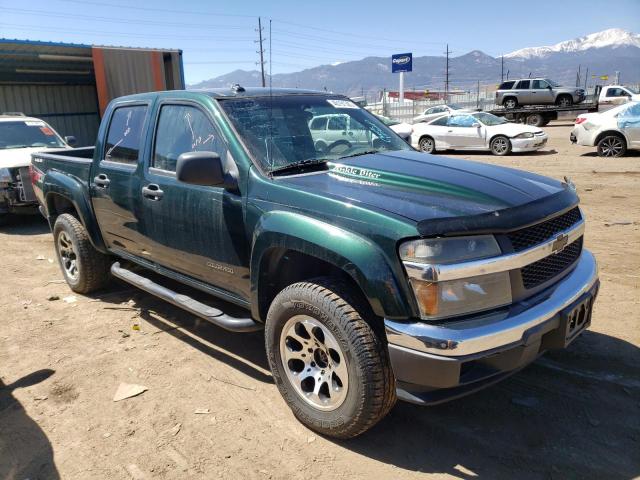 1GCDT136758173361 - 2005 CHEVROLET COLORADO GREEN photo 4