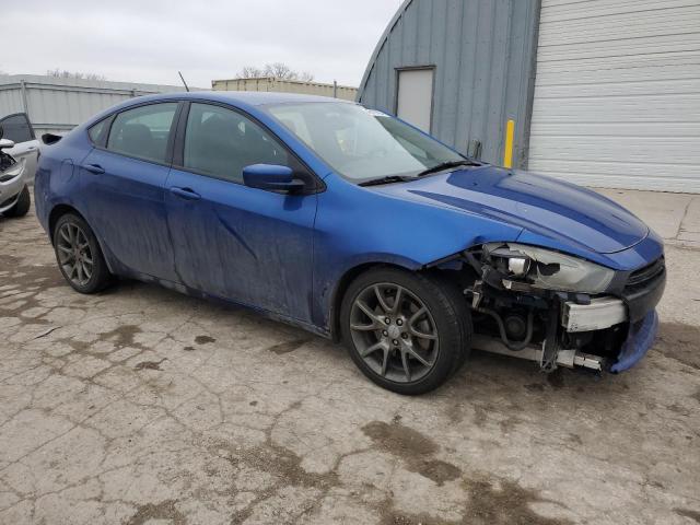 1C3CDFBA5DD323201 - 2013 DODGE DART SXT BLUE photo 4