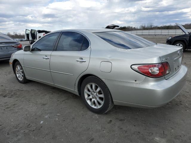 JTHBA30G645032284 - 2004 LEXUS ES 330 SILVER photo 2