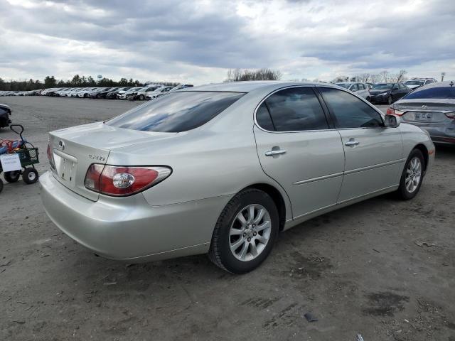 JTHBA30G645032284 - 2004 LEXUS ES 330 SILVER photo 3