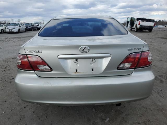 JTHBA30G645032284 - 2004 LEXUS ES 330 SILVER photo 6