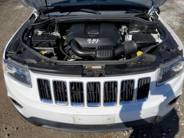 1C4RJFAG9EC186775 - 2014 JEEP GRAND CHER LAREDO WHITE photo 11