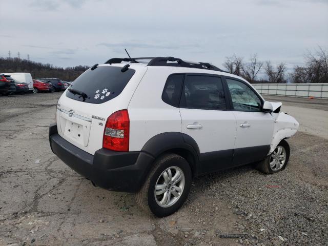 KM8JN12DX7U494880 - 2007 HYUNDAI TUCSON SE WHITE photo 3