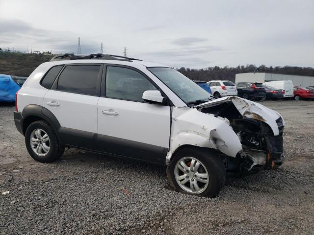 KM8JN12DX7U494880 - 2007 HYUNDAI TUCSON SE WHITE photo 4