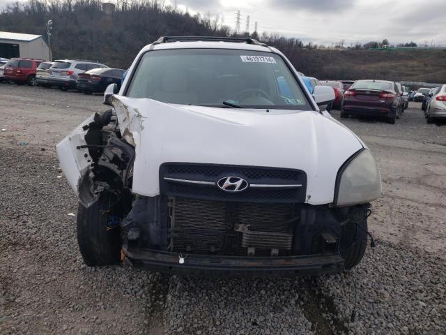 KM8JN12DX7U494880 - 2007 HYUNDAI TUCSON SE WHITE photo 5