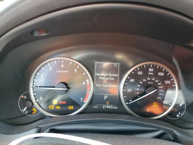 JTJGARBZ2M5028108 - 2021 LEXUS NX 300 BASE Biały zdjęcie 9