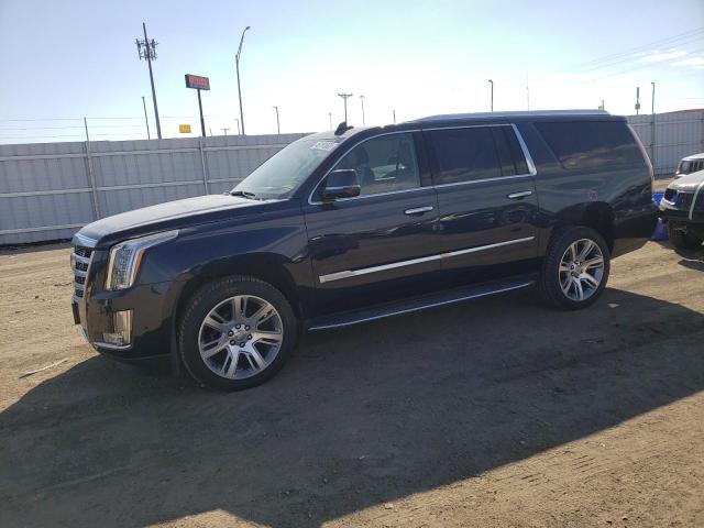 1GYS4HKJ8KR343956 - 2019 CADILLAC ESCALADE ESV LUXURY BLUE photo 1
