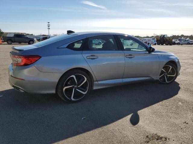 1HGCV1F38NA086523 - 2022 HONDA ACCORD SPORT SILVER photo 3