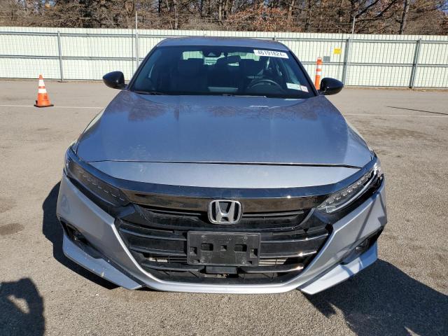 1HGCV1F38NA086523 - 2022 HONDA ACCORD SPORT SILVER photo 5